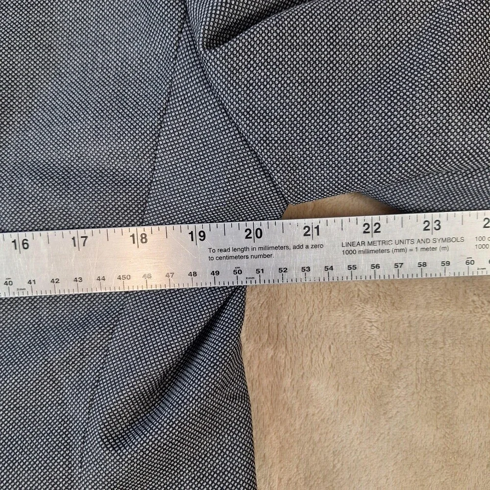 Vintage Polo Ralph Lauren Sport Coat Jacket Mens 44 Gray Check 2 Button USA 90s